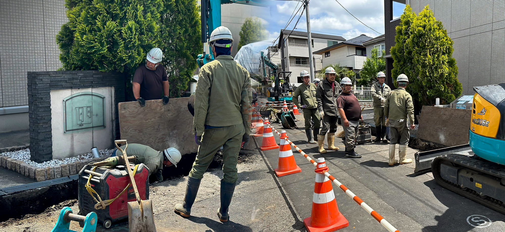 清潔な未来への一歩、下水道工事で地域の安心を守ります